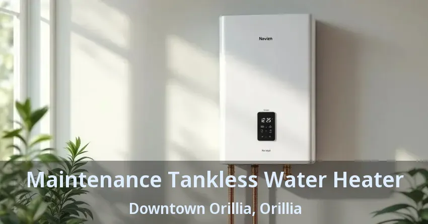Maintenance Tankless Water Heater Downtown Orillia, Orillia - ON Maintenance Tankless Water Heater Downtown Orillia, Orillia - ON